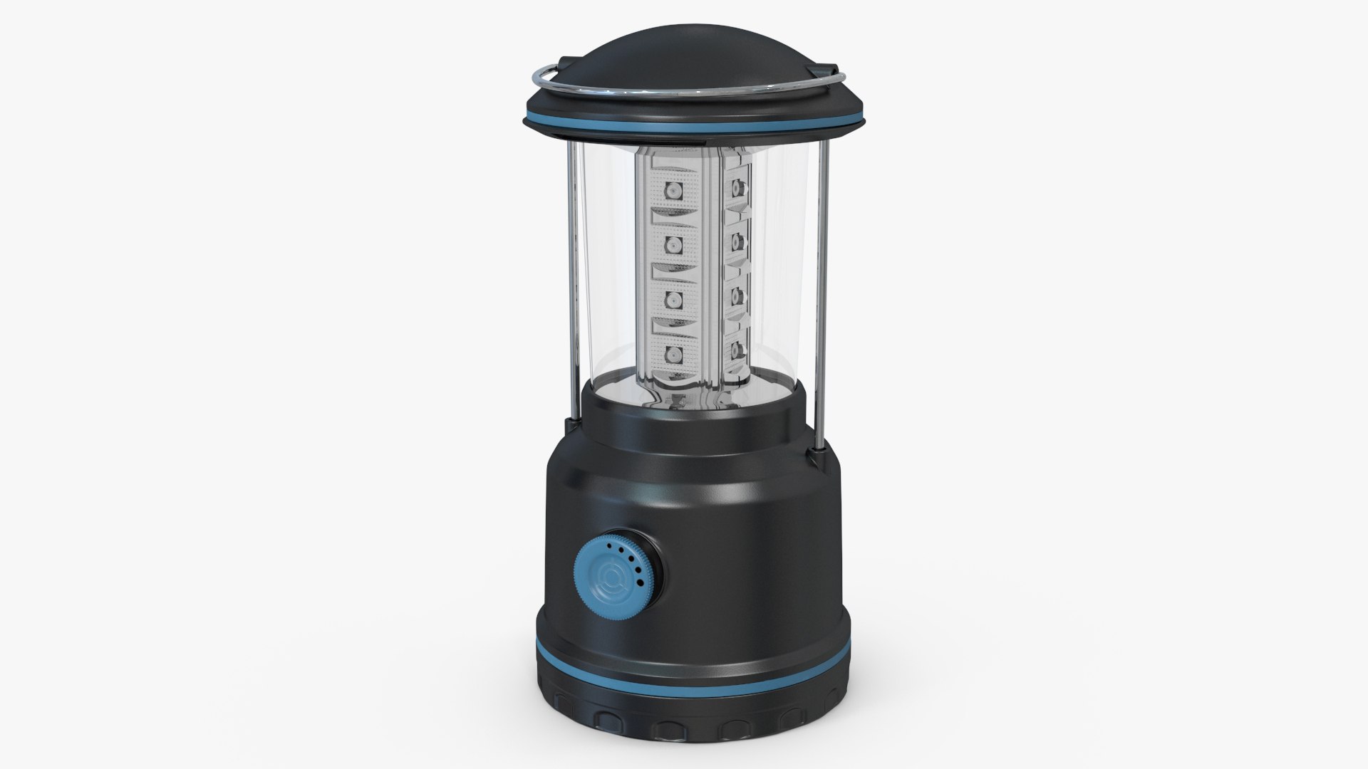 LED Camping Lamp 3D model preview
