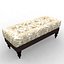 3d model chair bench stool