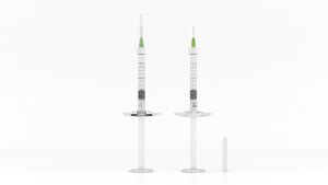 3D Dermal Filler Syringe