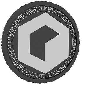 3D model invictus black coin fund