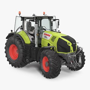 3D new tractor claas axion