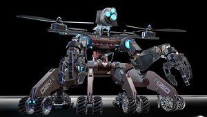 Robo Drone 3D model