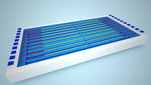 swimming pool c4d
