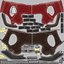 Kask treningowy bokserski czerwony Generic