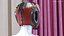 Kask treningowy bokserski czerwony Generic