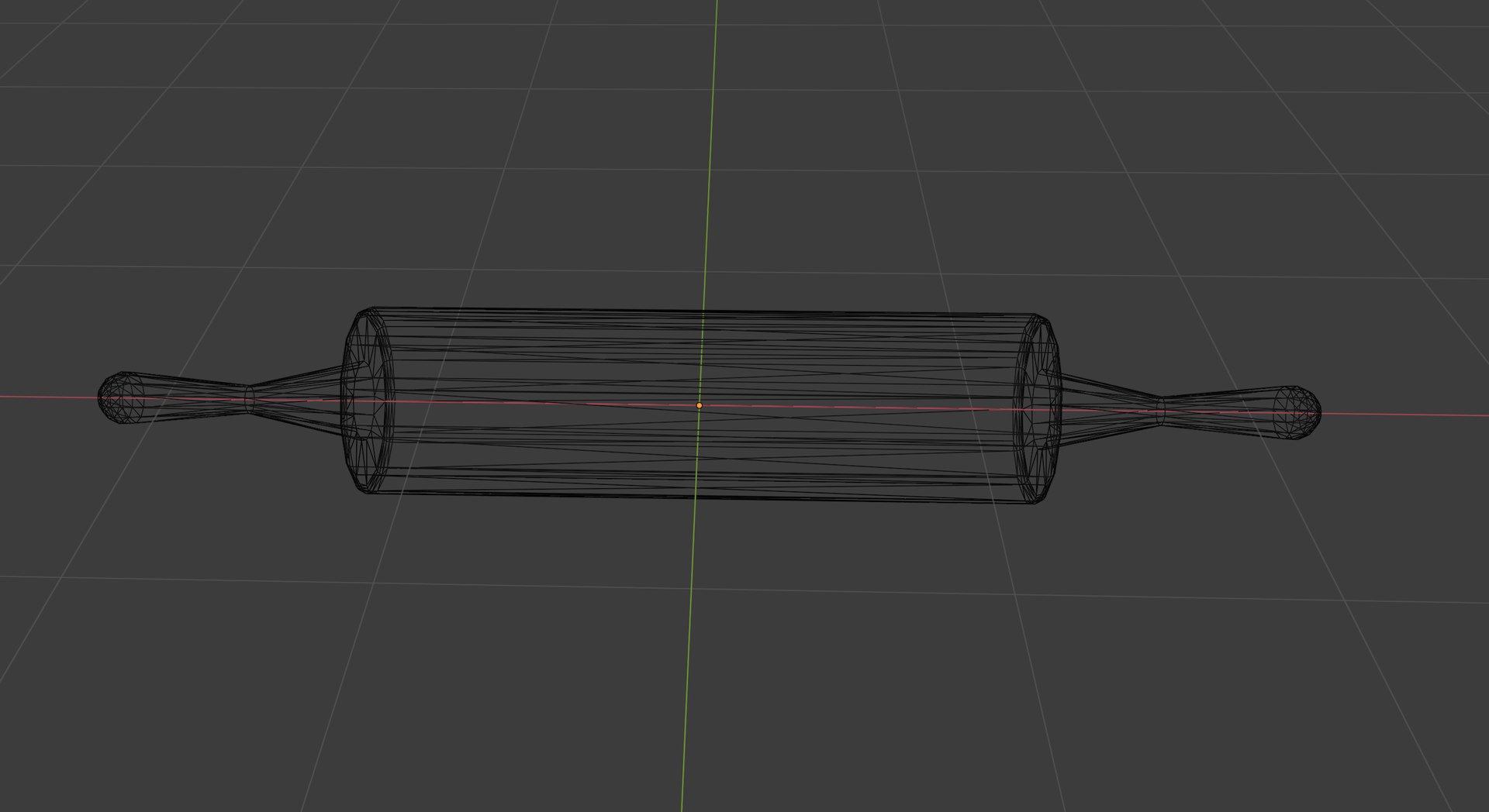 Rolling Pin 3d Model Turbosquid 2057008