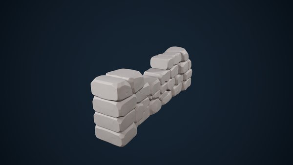 modelo 3d Ladrillo estilizado - TurboSquid 1782328
