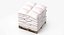 Cargo Polypropylene Sacks Pallet and Secured
