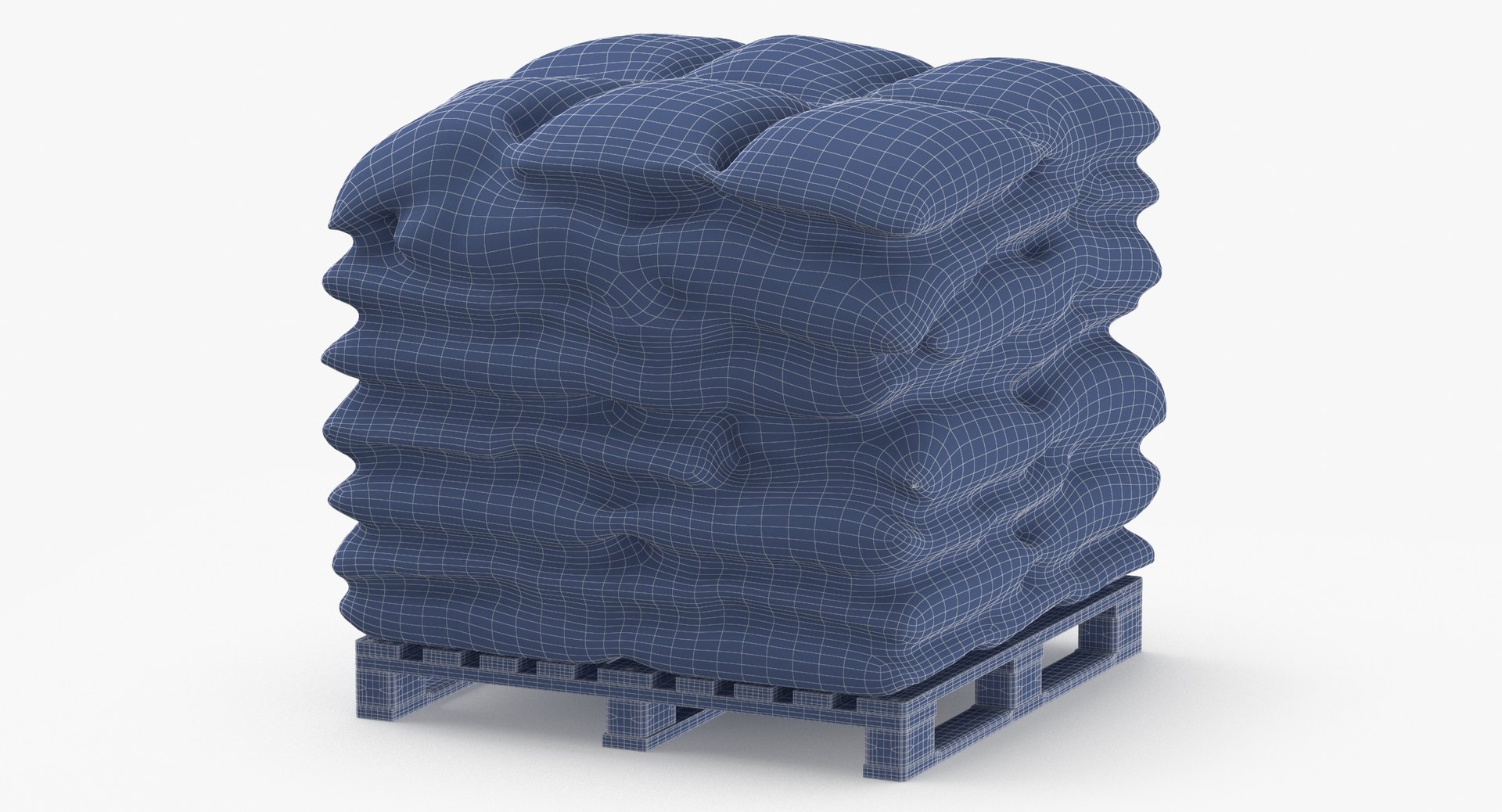 3D Cargo Polypropylene Sacks Pallet and Secured model https://p.turbosquid.com/ts-thumb/VY/qFpyAT/TW/cargo_polypropylene_sacks_pallet_wireframe_0004/jpg/1683900877/1920x1080/fit_q87/442cca608e4f29aa431f9a64bf3db5b1b5874e1a/cargo_polypropylene_sacks_pallet_wireframe_0004.jpg
