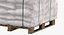 Cargo Polypropylene Sacks Pallet and Secured