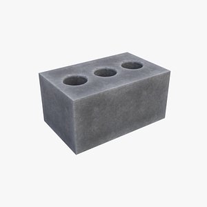 Hollow Cinder Block 3