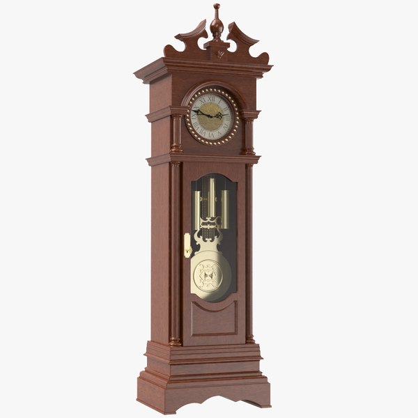 Grandfather Clock 3D Models for Download | TurboSquid