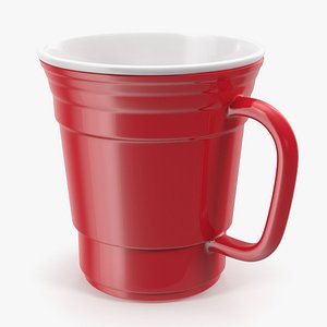3D model Reusable Plastic Coffee Cup