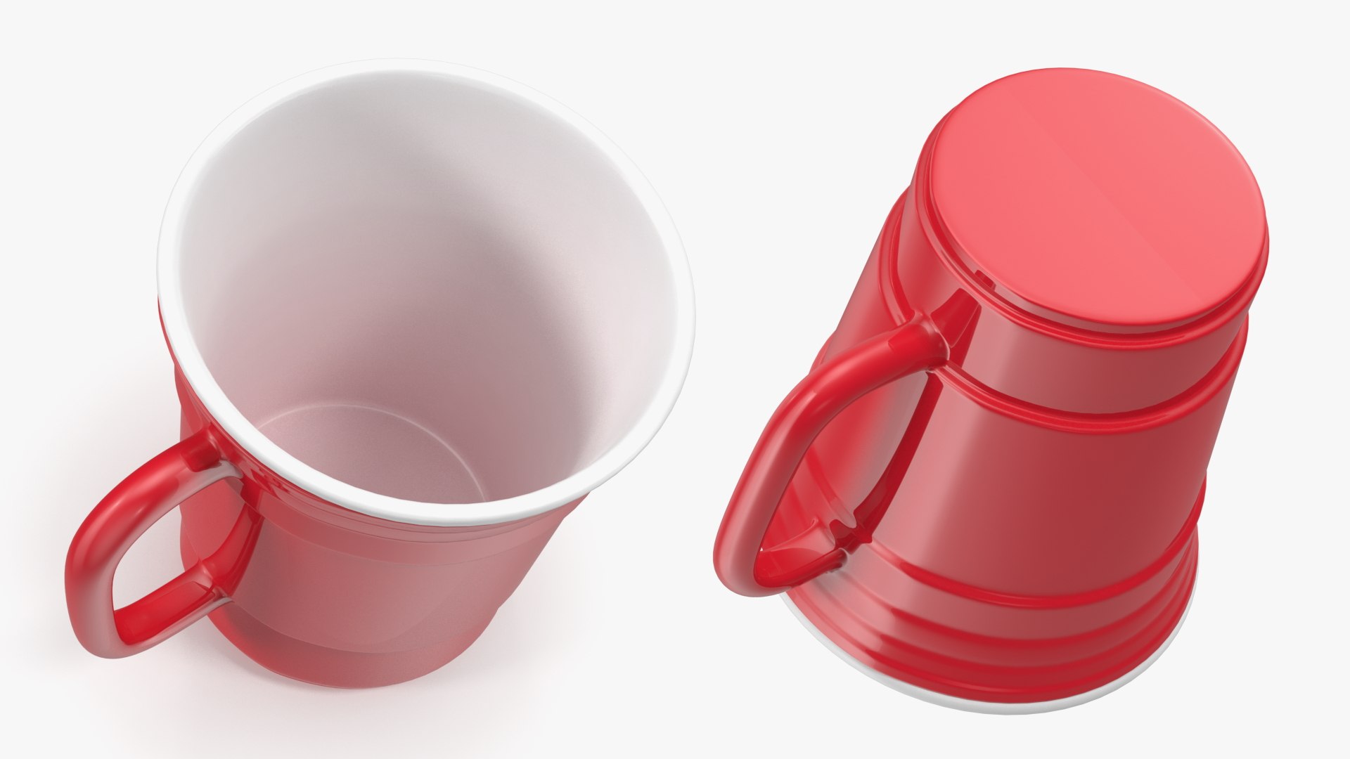 3D Model Reusable Plastic Coffee Cup - TurboSquid 1951656