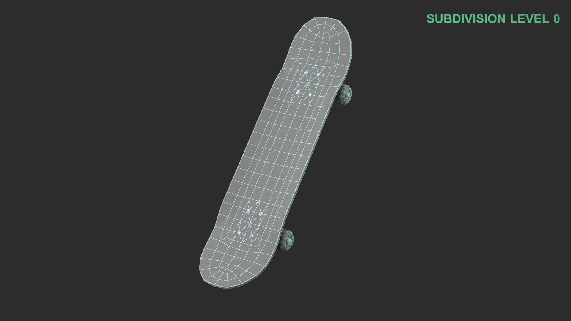 3D model Skateboard https://p.turbosquid.com/ts-thumb/VY/slwLEW/Vy/wireframe0007/jpg/1736588263/1920x1080/fit_q87/6ec25842353d7b9cf1bd002a921baceabbfe4ba6/wireframe0007.jpg