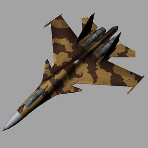 Sukhoi Su-37 3D Models for Download | TurboSquid