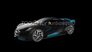 3d model survolt citroen