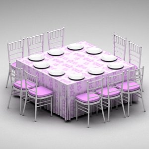 Table and Chairs Set