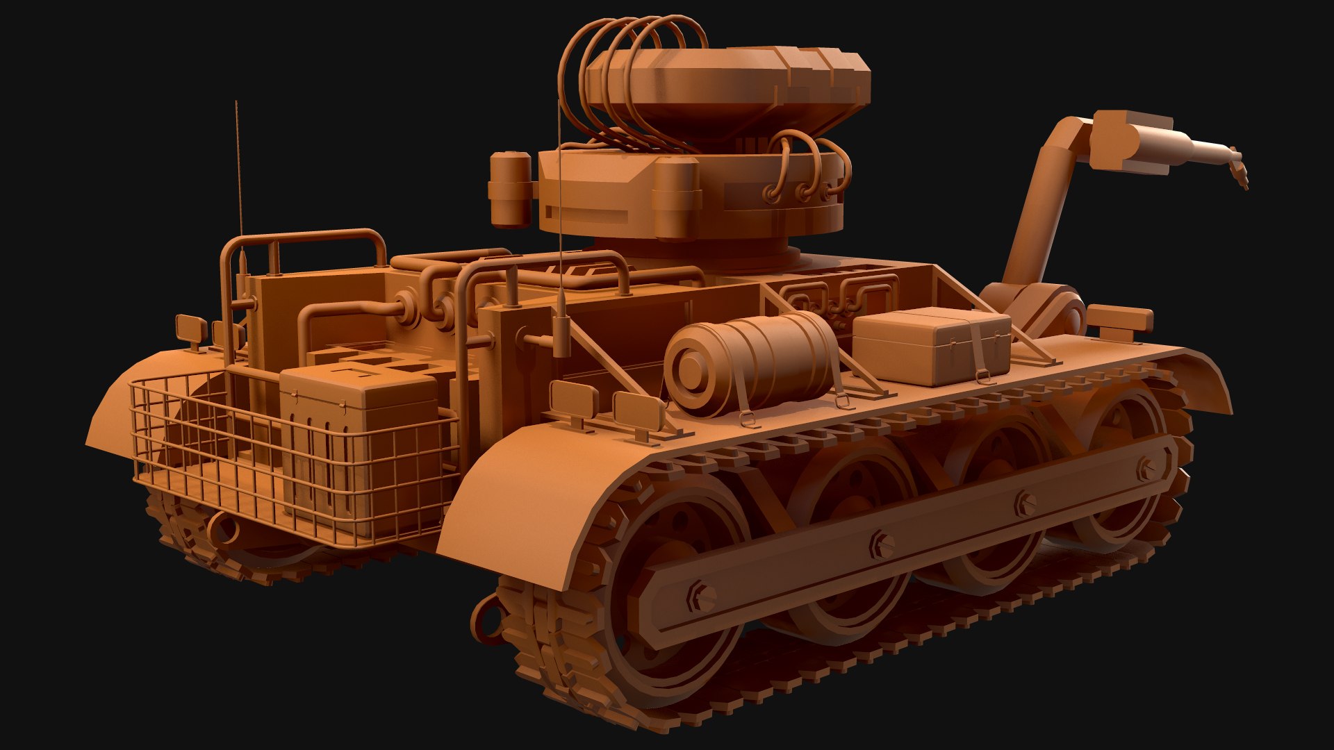 3D Robot Concept-3-Red-Rusty - TurboSquid 2561752