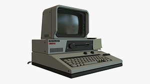 Retro Sci-fi Computer