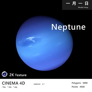 Realistic planet neptune
