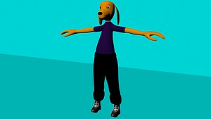 Personaje Canino model