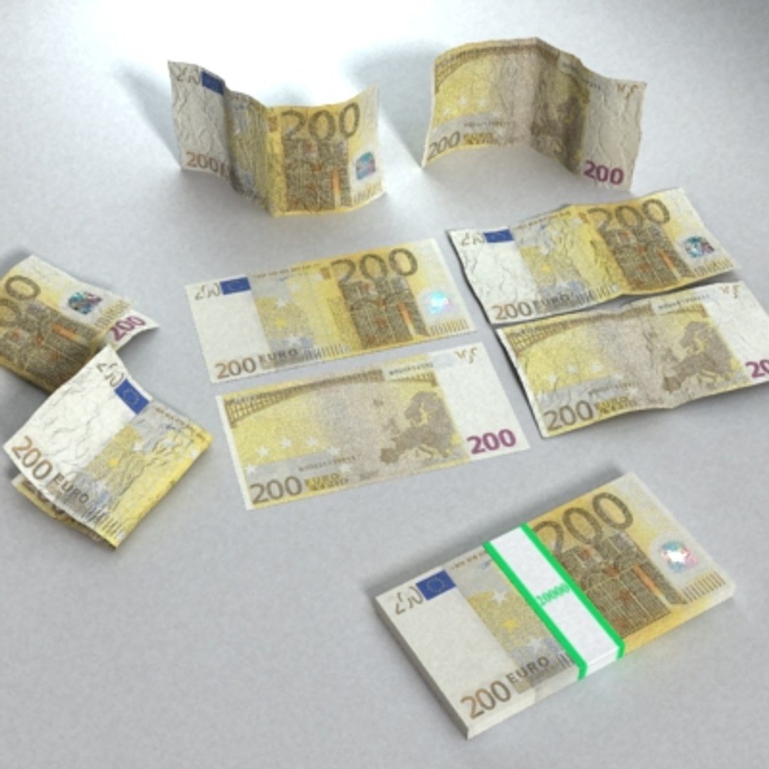 200 euros banknote - 3d model https://p.turbosquid.com/ts-thumb/VZ/9XYi9q/2cUgmoEb/preview2/jpg/1273595906/1920x1080/fit_q87/8a54a66c1cd4d85bed728a3615e3925aa9fbf342/preview2.jpg