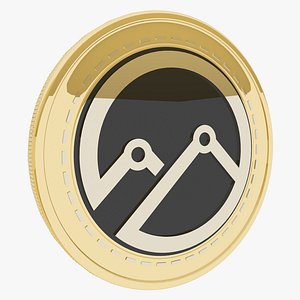Everex Cryptocurrency Gold Coin 3D model