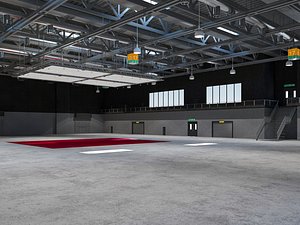 3D model Exhibition Hall 20 interior