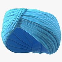 Turban Blue