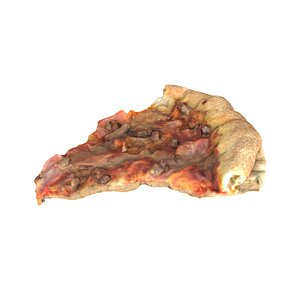 pizza slice 3D model
