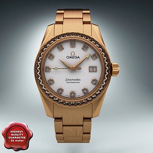 Diamond Watch Omega Seamaster
