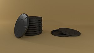 8mm film canister 3d model