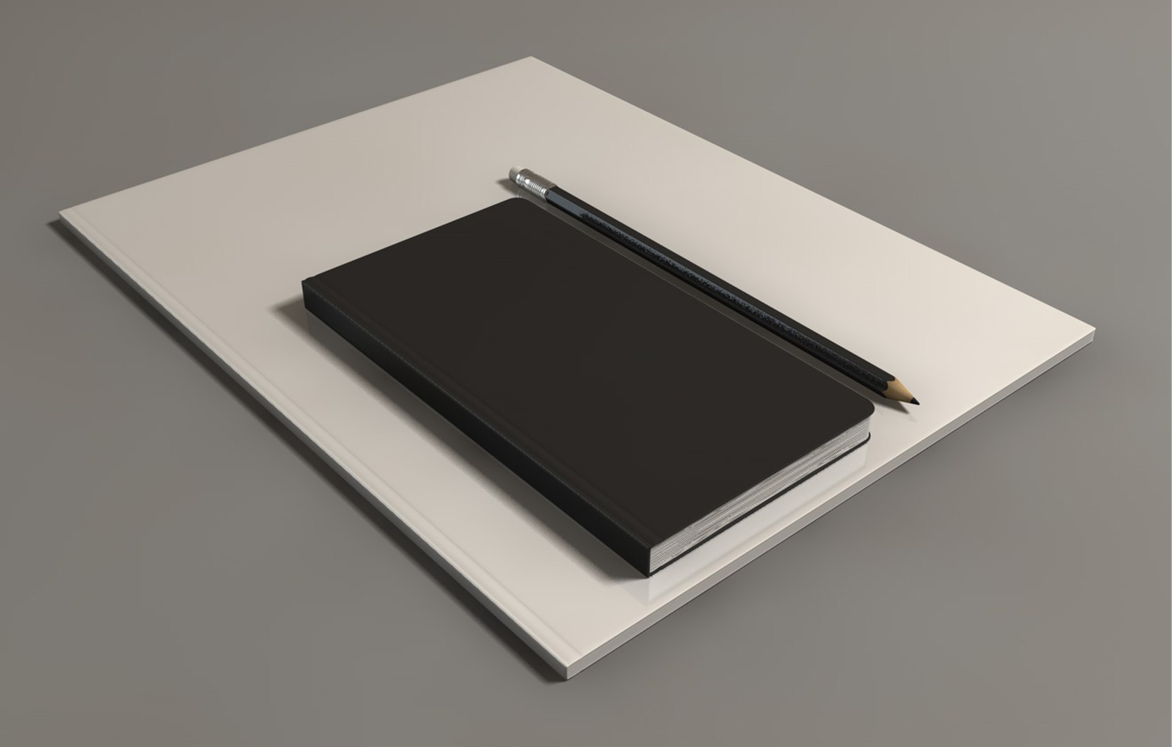 book notebook pencil 3d c4d https://p.turbosquid.com/ts-thumb/VZ/R9NuF8/hgKwUkvL/notebookspencilrender2/jpg/1265016573/1920x1080/fit_q87/bd5055e3e7036f5b6c054755b82ec52e00c1e382/notebookspencilrender2.jpg