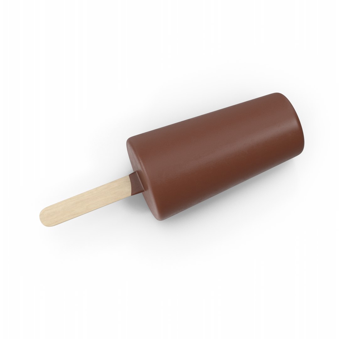 3D Model Chocolate Ice Cream - TurboSquid 1959780