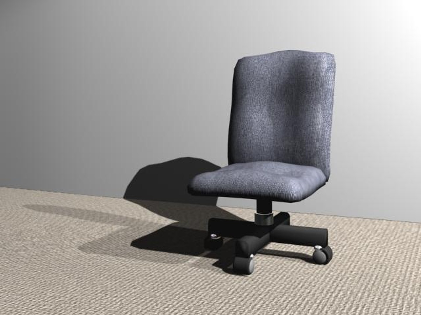 3d model roller chair