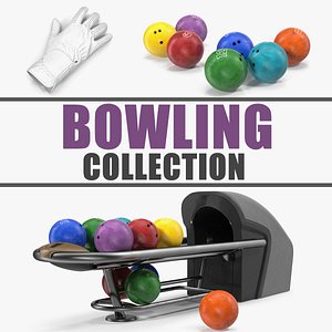 3D bowling 3 model