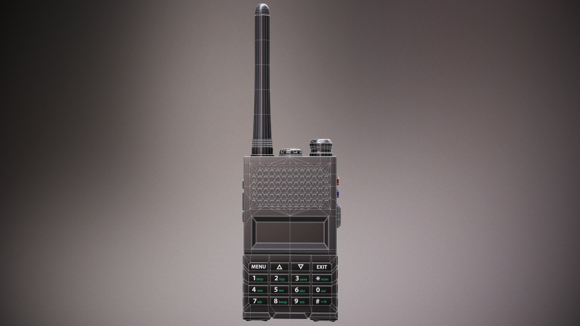 3D Walkie-Talkie Model - TurboSquid 2034946