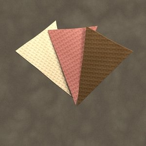 3dsmax ice cream waffers zipped