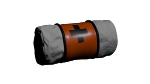 Medical gauze  bandage 3D model