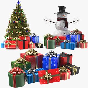 Detailed Christmas Collection 3D