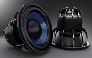 bass speaker 3d x