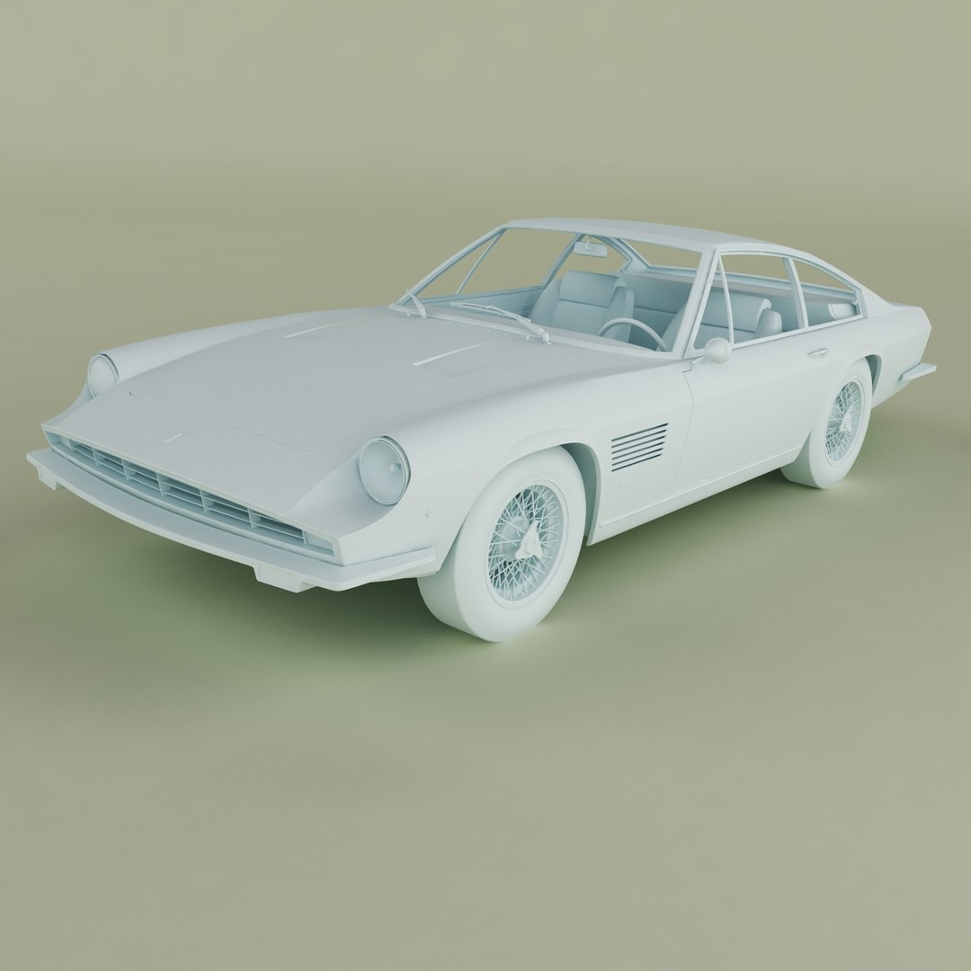 1969 monteverdi speed 375 3D model - TurboSquid 1636675