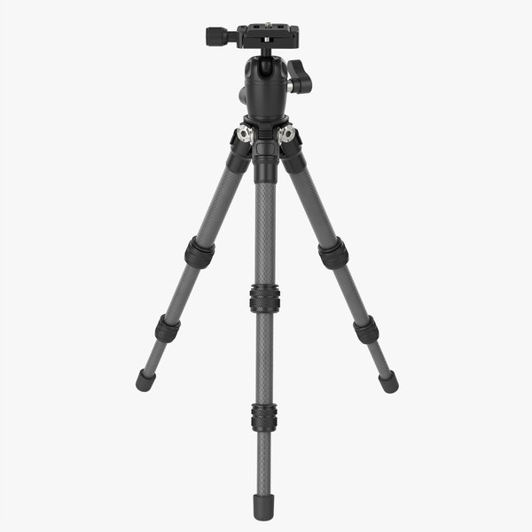 Tabletop carbon camera tripod 03 3D