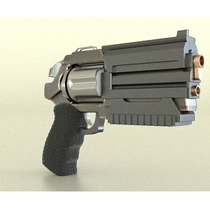 3D model laos Game revolver