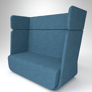 3D model interior soft line basket