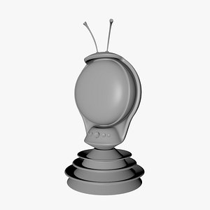 Sci-Fi Television 3D model