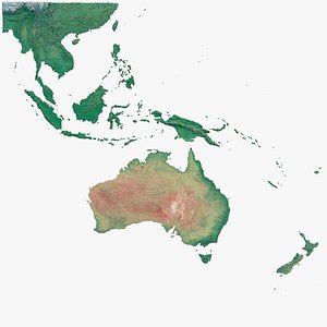 Australia Topographic Map