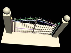 3d gate steel