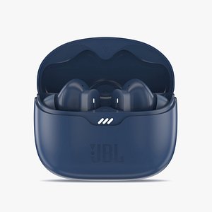 JBL Tune Beam Blue 3D model